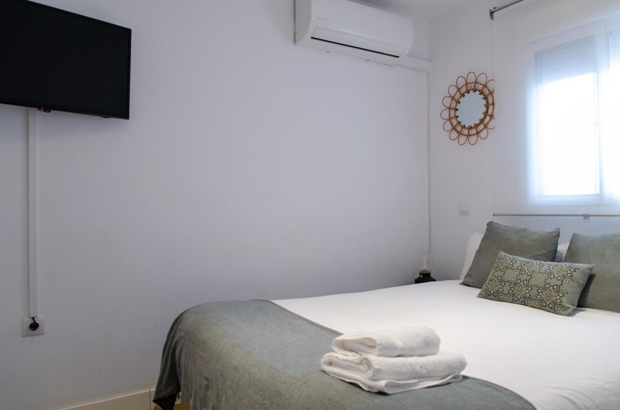 Apartamento Moderno En Triana 2 Dormitorios Y Aire Acondicionado Sevilla Buitenkant foto