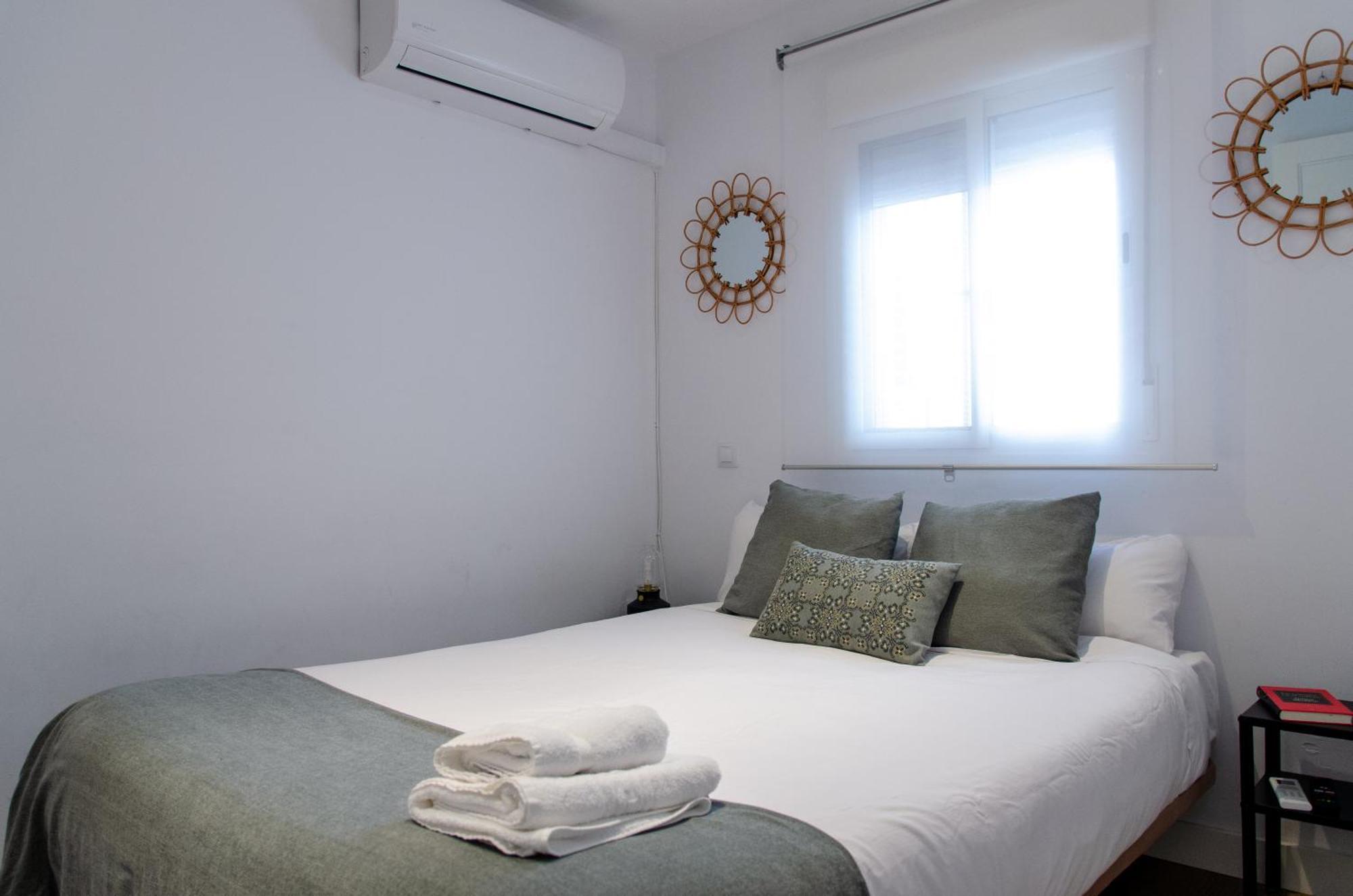 Apartamento Moderno En Triana 2 Dormitorios Y Aire Acondicionado Sevilla Buitenkant foto