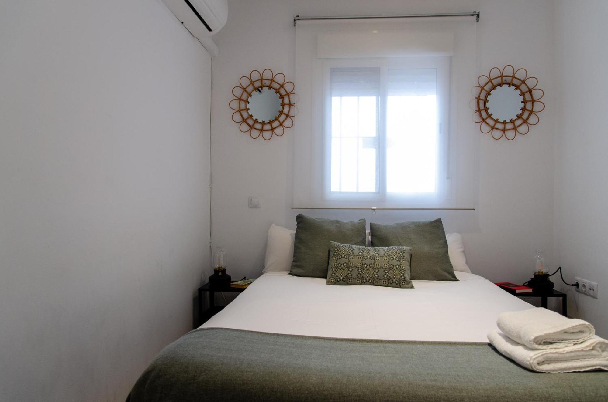 Apartamento Moderno En Triana 2 Dormitorios Y Aire Acondicionado Sevilla Buitenkant foto